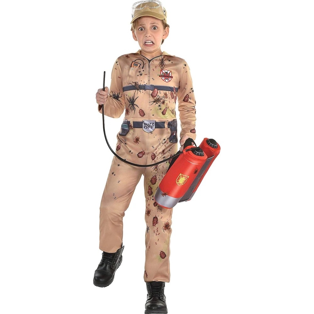 NEW Kids Bugged Out Exterminator Costume